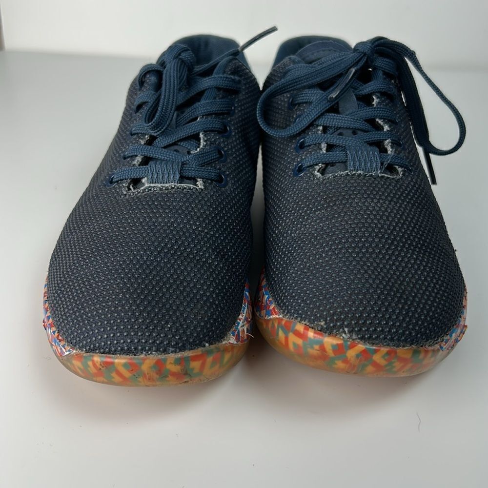NOBULL SuperFabric Trainers NAVY PIXEL Gym CrossFit SNEAKERS Unisex W=9 M=7.5 - Picture 6 of 8